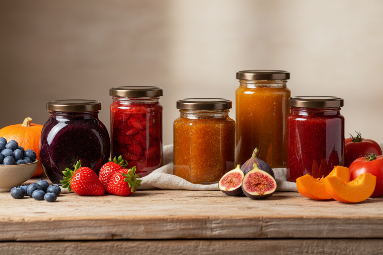 Sabia que... os doces e compotas devem respeitar uma proporção entre fruta e açúcar?