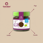 Doce Extra de Figo Biológico, Sem Açúcar – Ingredientes: figo, limão, canela
