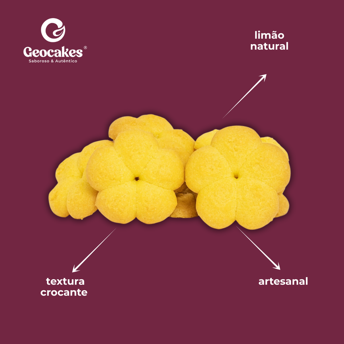 Características - Biscoitos de Limão a Granel