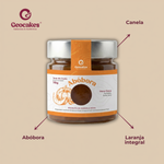 Doce Extra de Abóbora Artesanal Geocakes — ingredientes: canela, abóbora, laranja integral