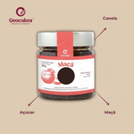 Doce Extra de Maçã Artesanal Geocakes — ingredientes: canela, açúcar, maçã