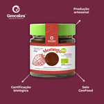 Doce Extra de Morango Biológico Geocakes — características: produção artesanal, certificação biológica, selo GeoFood