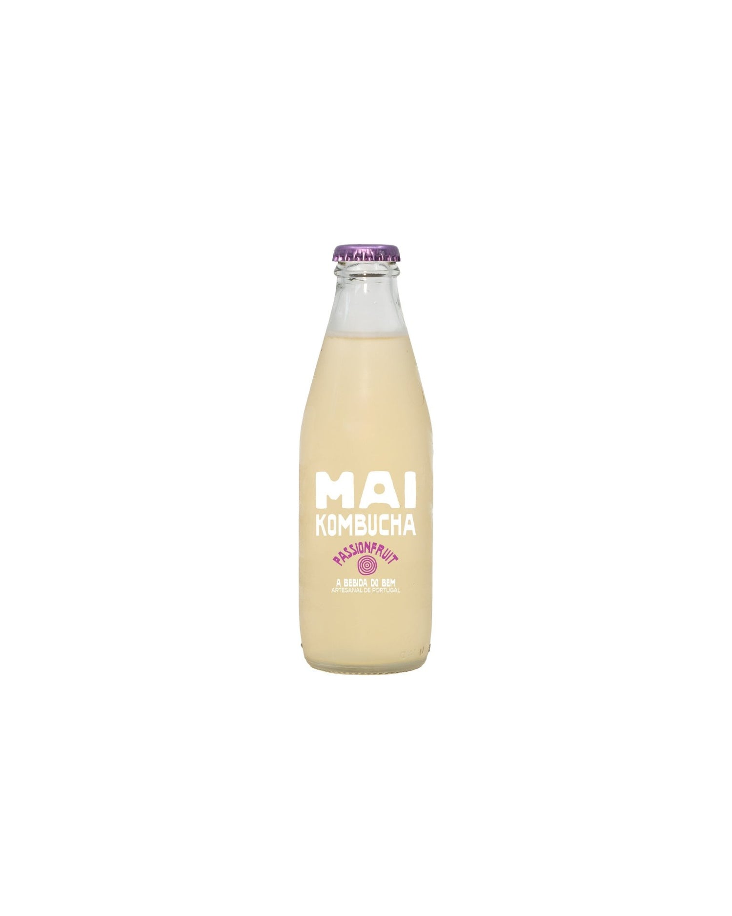 MAI Kombucha Maracujá & Erva Príncipe Biológica 25cl - garrafa