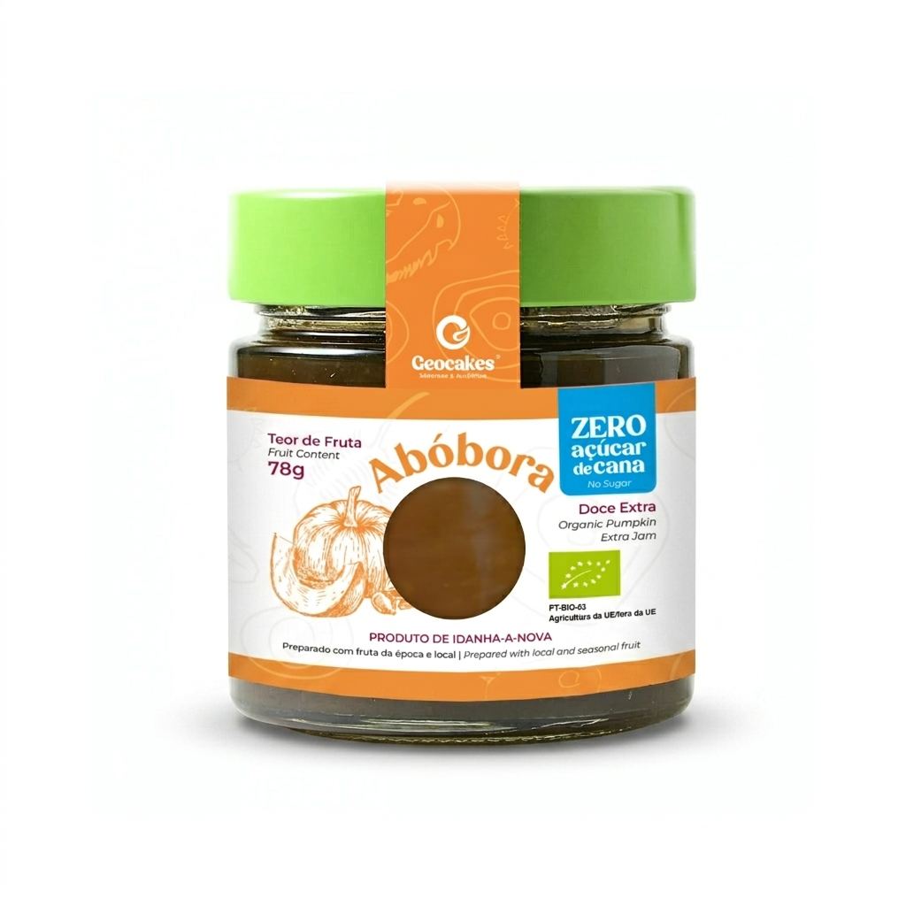Organic Extra Pumpkin Jam, No Added Sugar | Geocakes