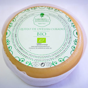 Queijo de Ovelha Curado Biológico - Sabores da Soalheira