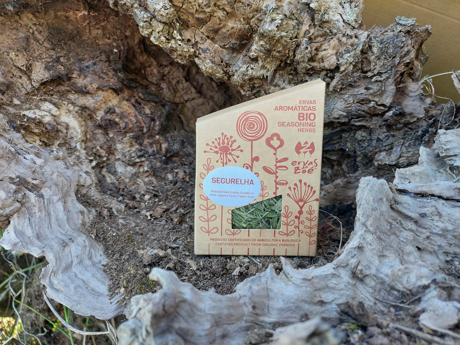 Folhas de Segurelha - Ervas da Zoe - BIOlógico