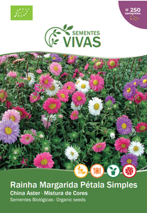 Double Petal Daisy Seeds - Organic