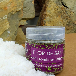 Fleur de Sel with Lemon Thyme - Zoe's Herbs - Organic