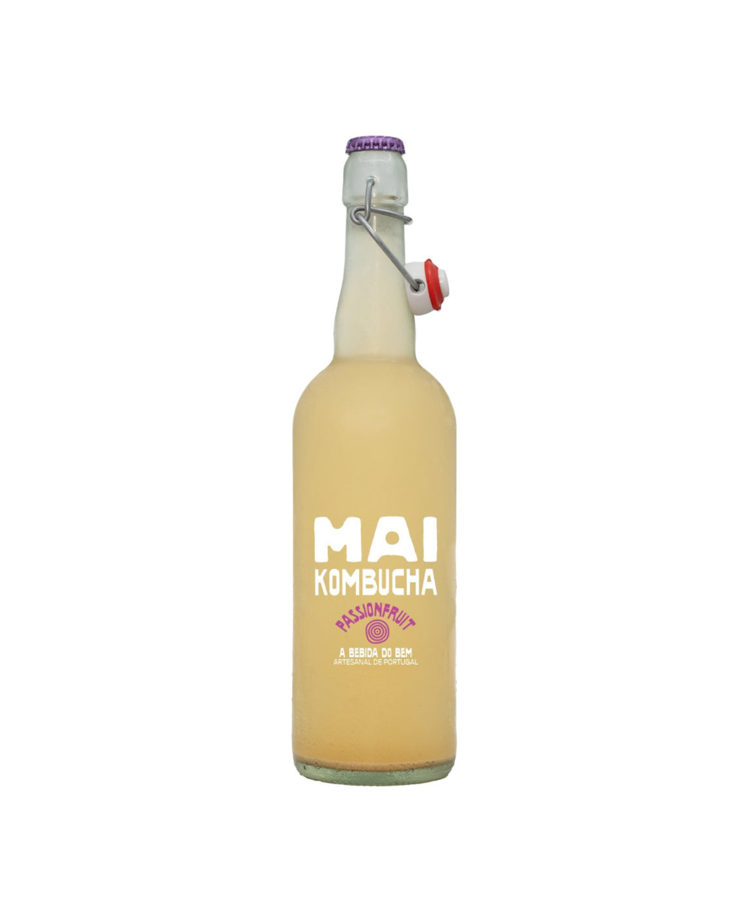 MAI Kombucha Maracujá & Erva Príncipe Biológica 75cl - garrafa