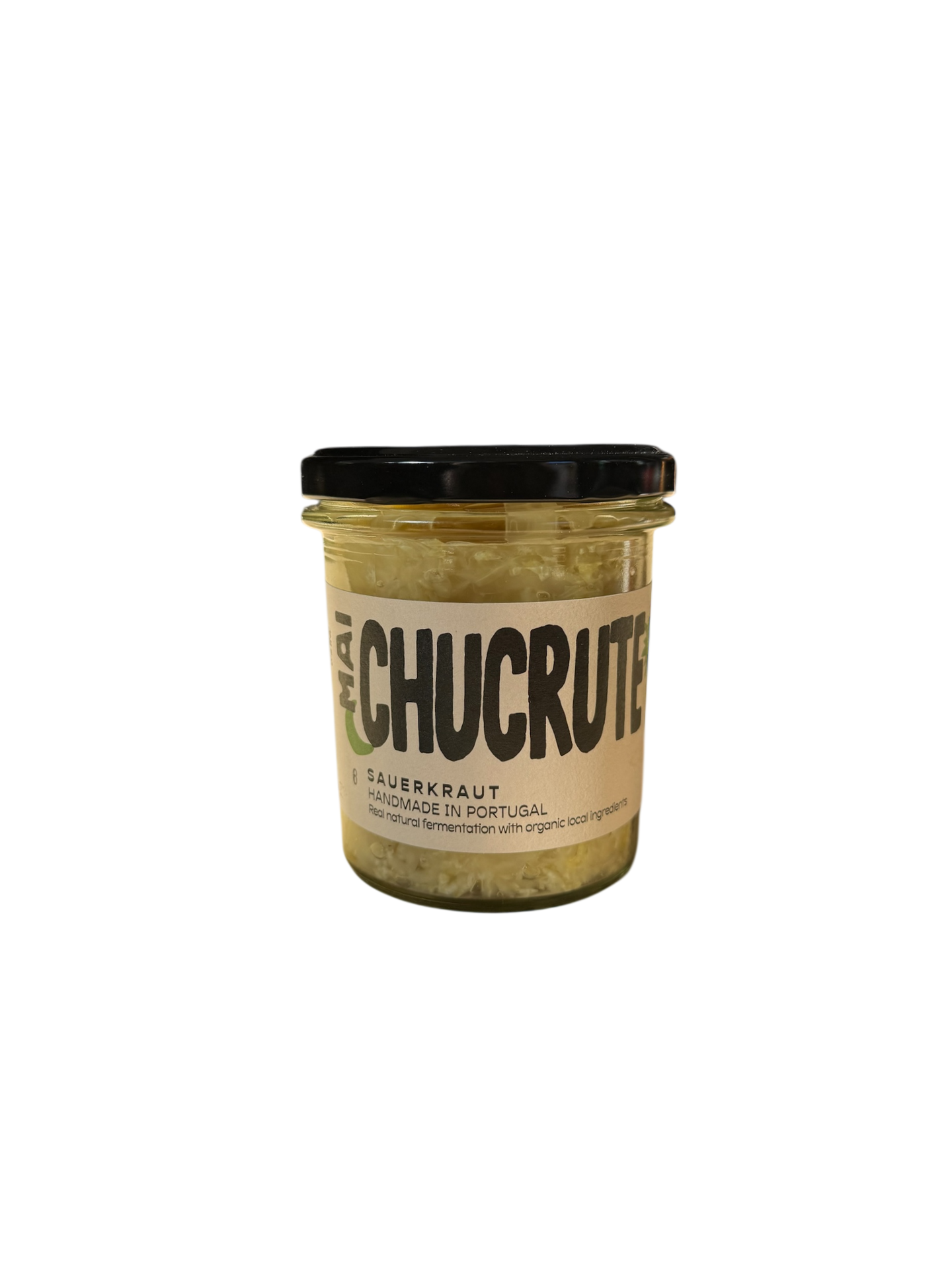 MAI Chucrute de Couve Chinesa e Gengibre - frasco fermentado natural artesanal