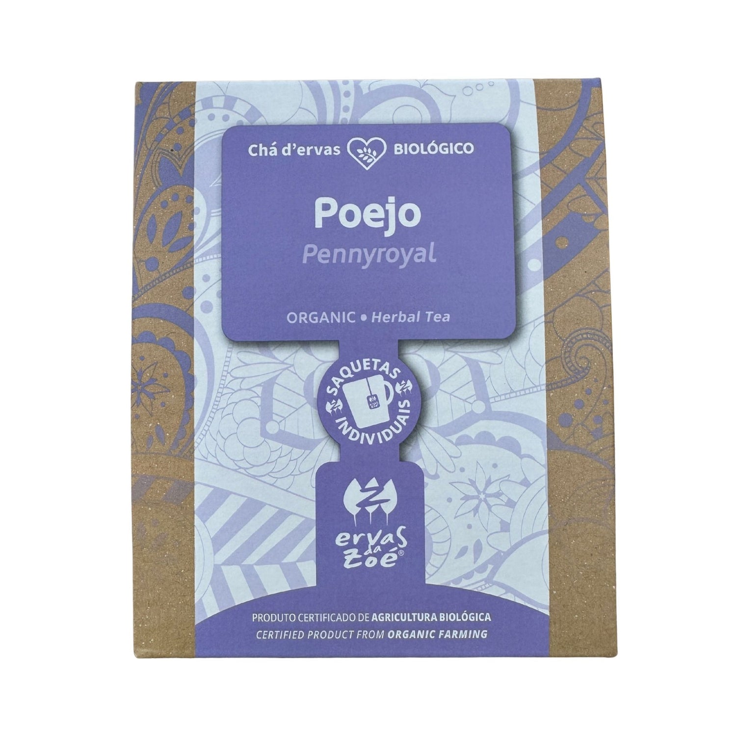 Infusão de Poejo em saquetas - Ervas da Zoe - BIOlógico