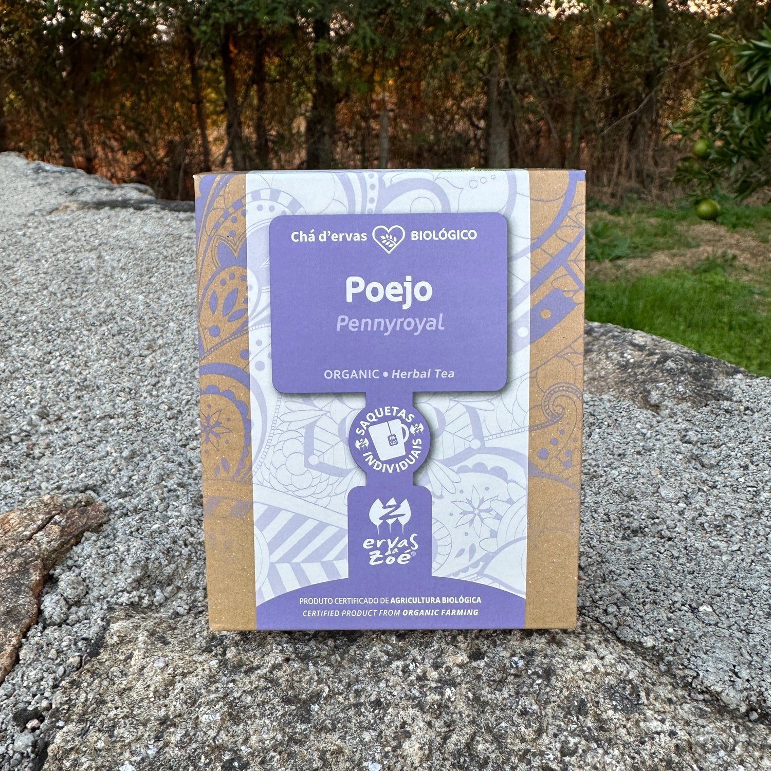 Infusão de Poejo em saquetas - Ervas da Zoe - BIOlógico