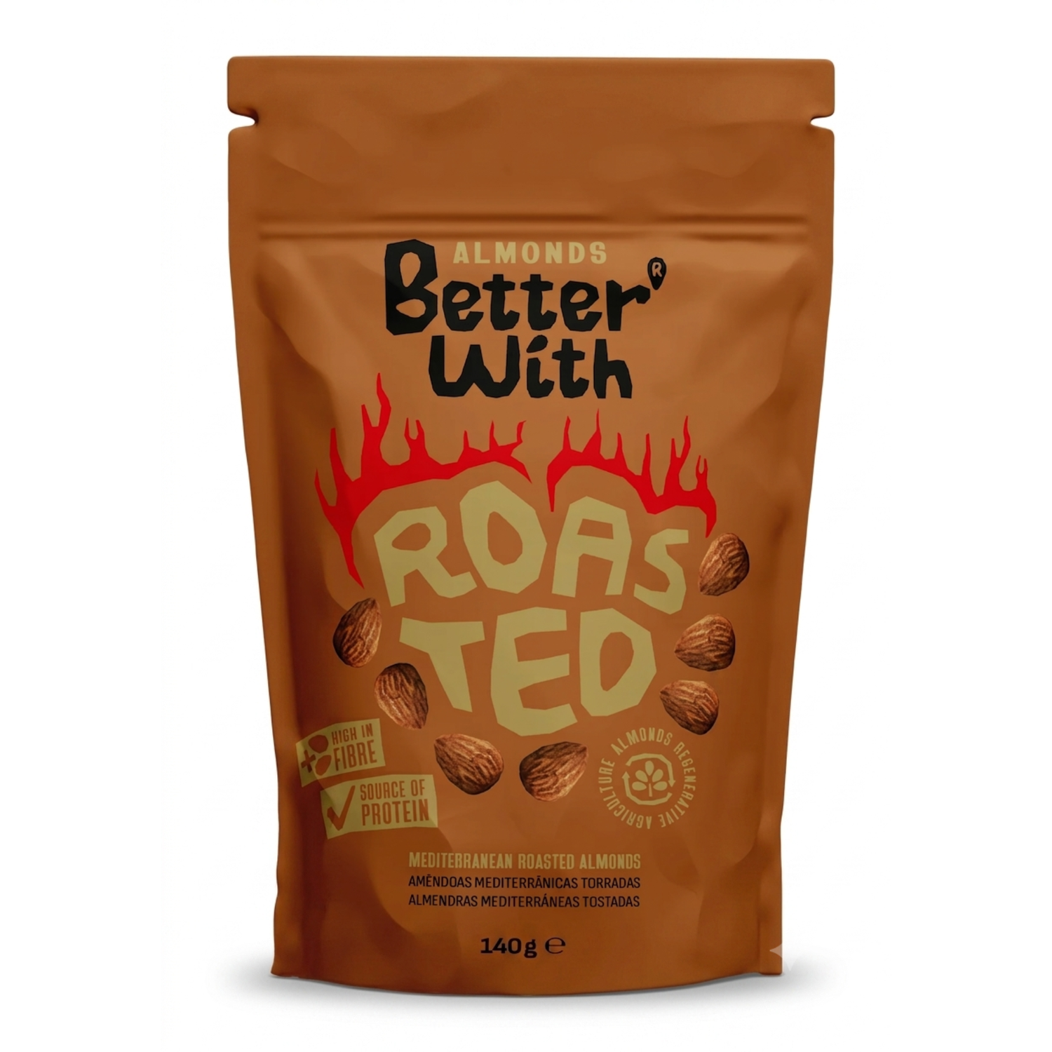 Amêndoas de Idanha Torradas Naturais - 140g