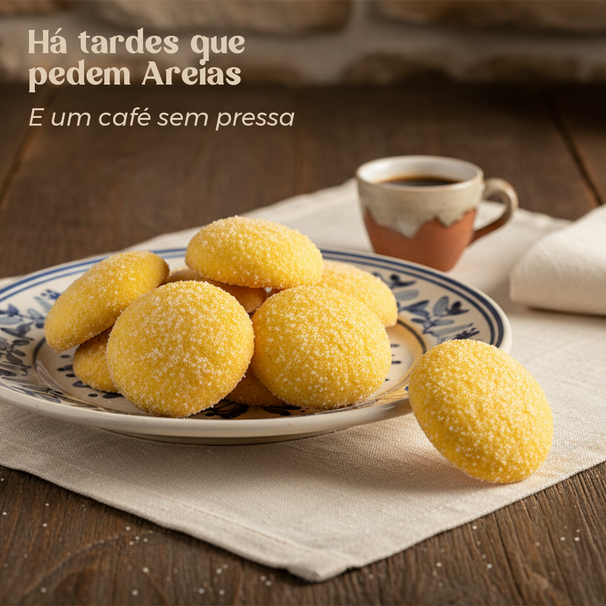 Areias Geocakes — um café sem pressa