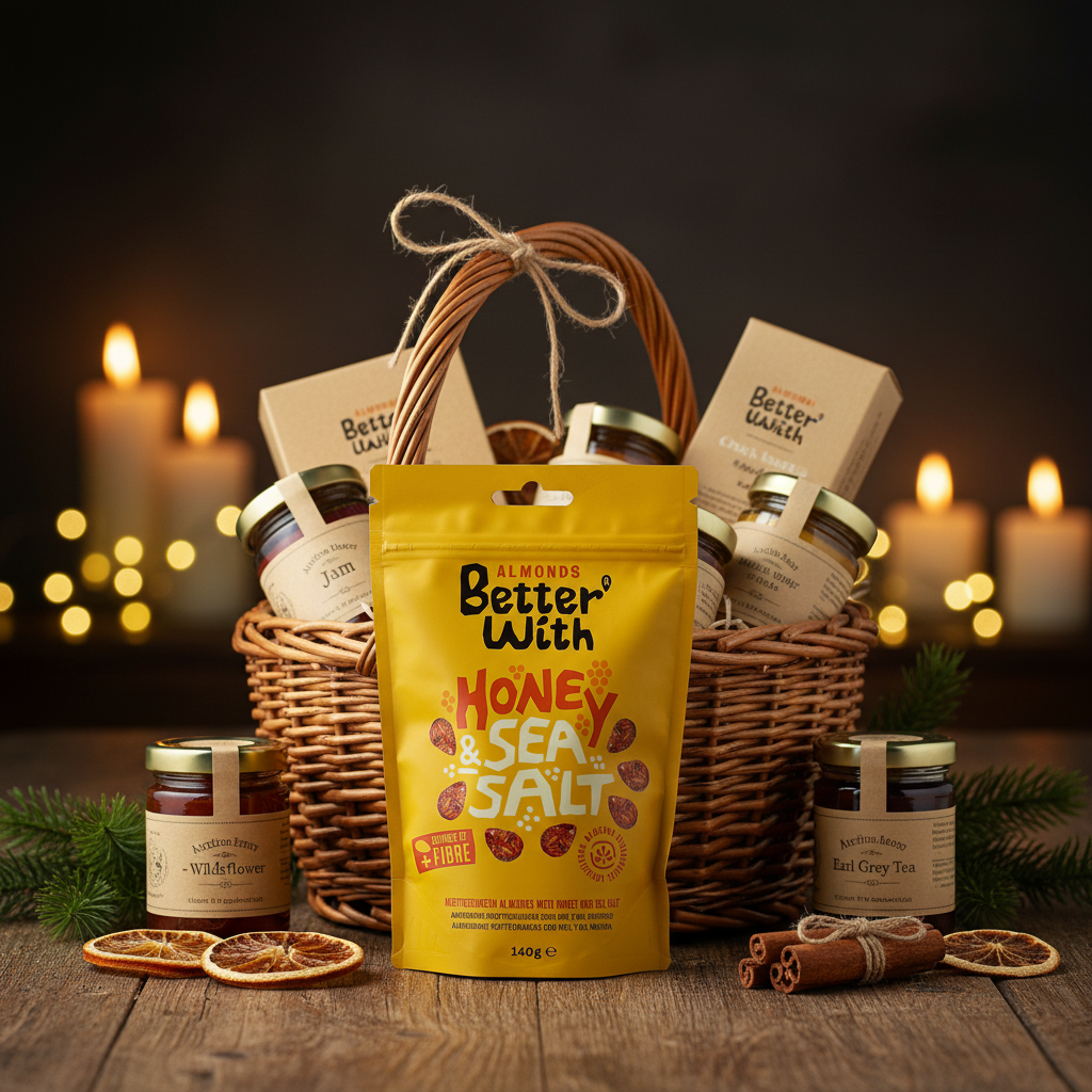 Better With Almonds – Cabaz Natalício Geocakes