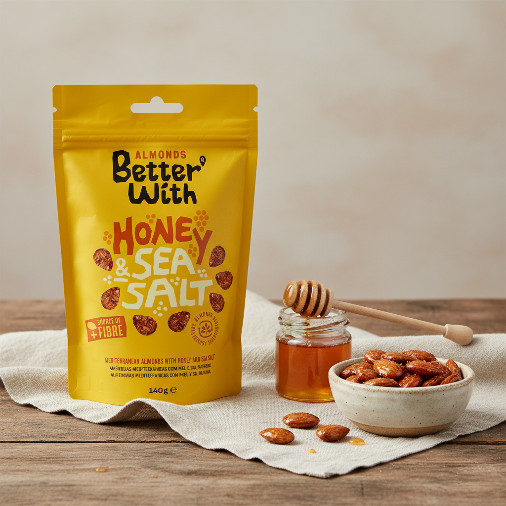 Better With Almonds – Honey & Sea Salt Lifestyle