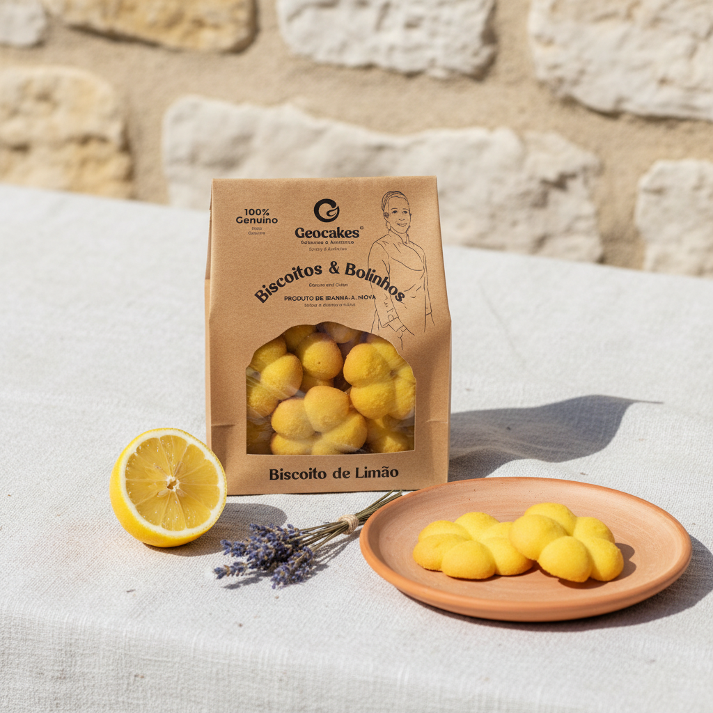 Biscoitos de Limão Geocakes — Lifestyle Verão