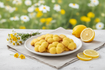 Biscoitos de Limão - Verão Florido