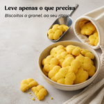 Biscoitos de Limão Geocakes vendidos a granel, na quantidade necessária
