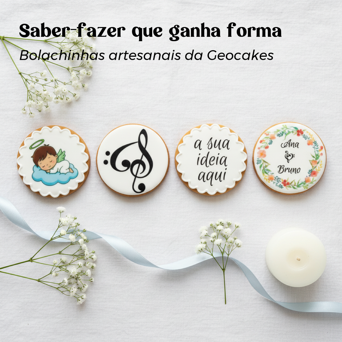 Bolachinhas Decoradas Geocakes — saber-fazer artesanal da Beira Baixa