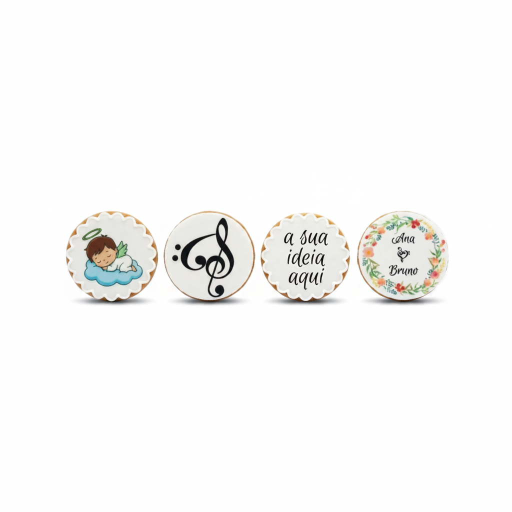 Bolachinhas Decoradas Artesanais com Personalização | Geocakes