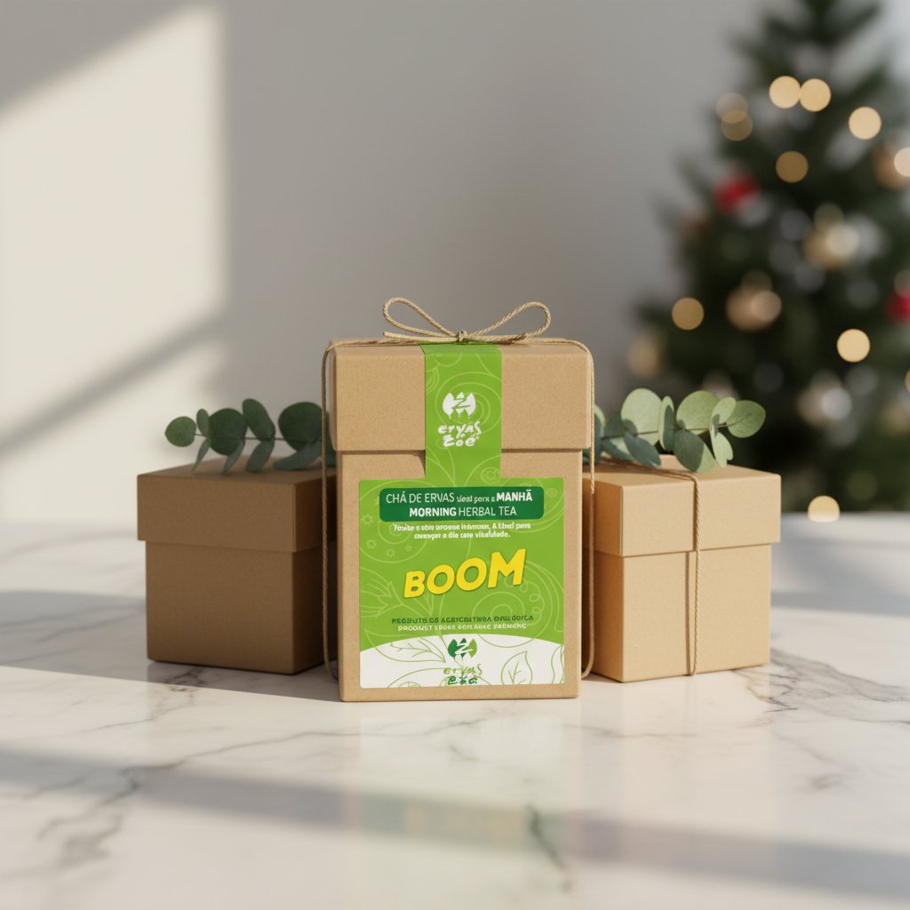 Boom Morning Herbal Tea – Oferta Natalícia