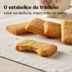 Borrachões Geocakes — textura crocante e interior fino de um biscoito artesanal partido