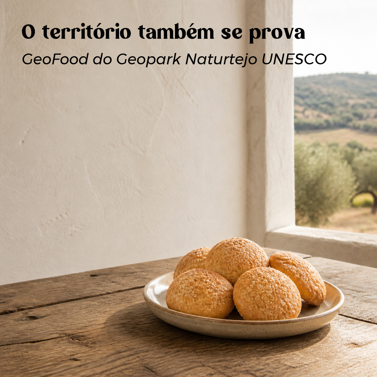 Broas de Mel GeoFood do Geopark Naturtejo UNESCO, produzidas na Beira Baixa