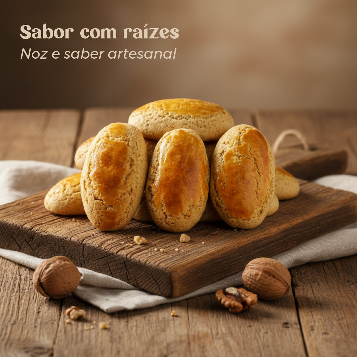 Broas de Noz a Granel Geocakes — noz e saber artesanal da Beira Baixa