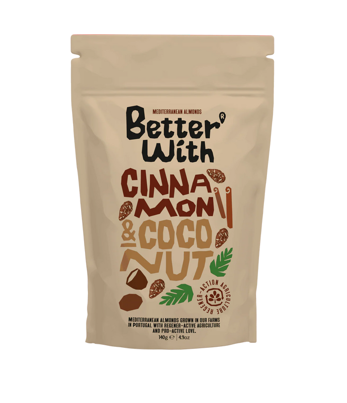 Idanha Almonds with Cinnamon and Coconut - 140g