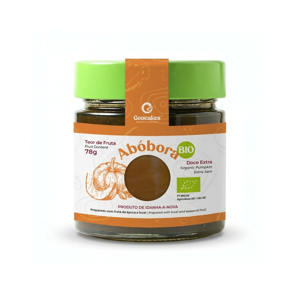 Doce Extra de Abóbora Biológico, GeoFood | Geocakes