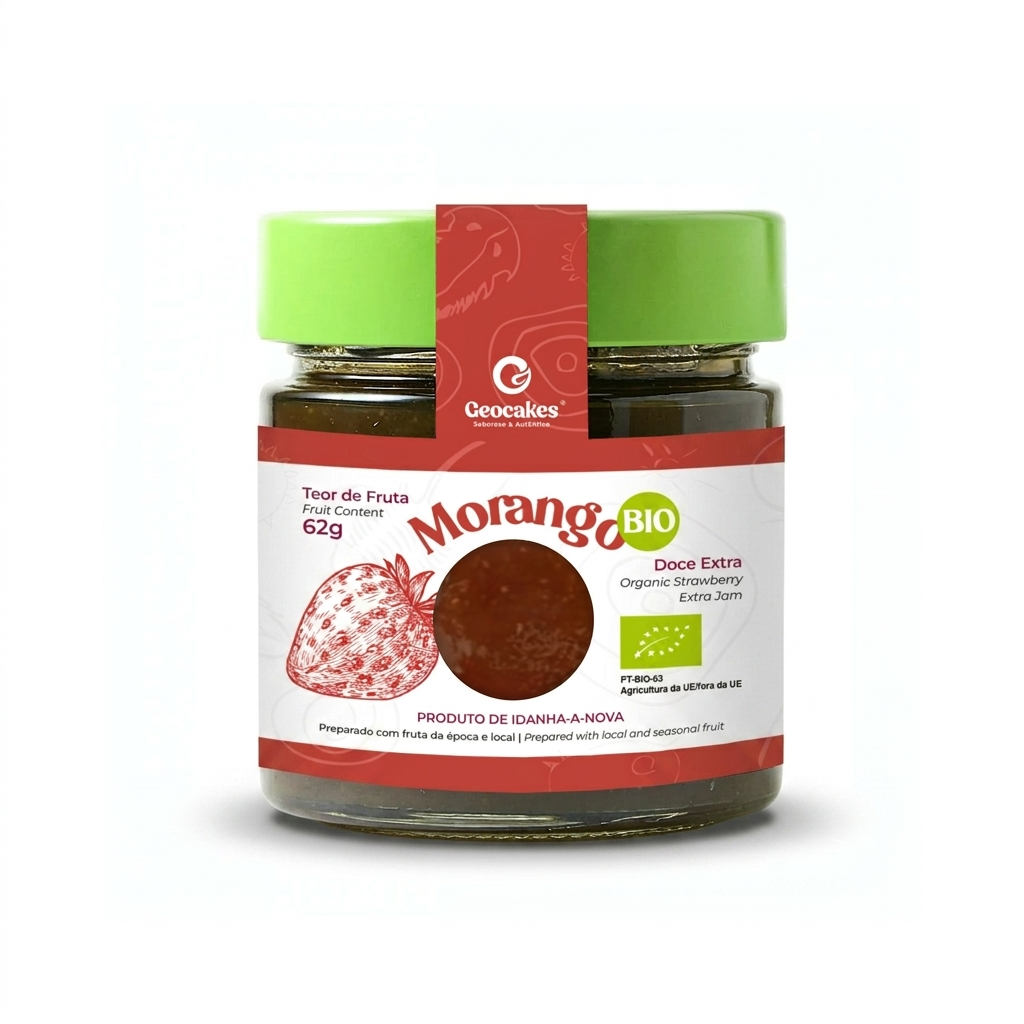 Doce Extra de Morango Biológico | Geocakes
