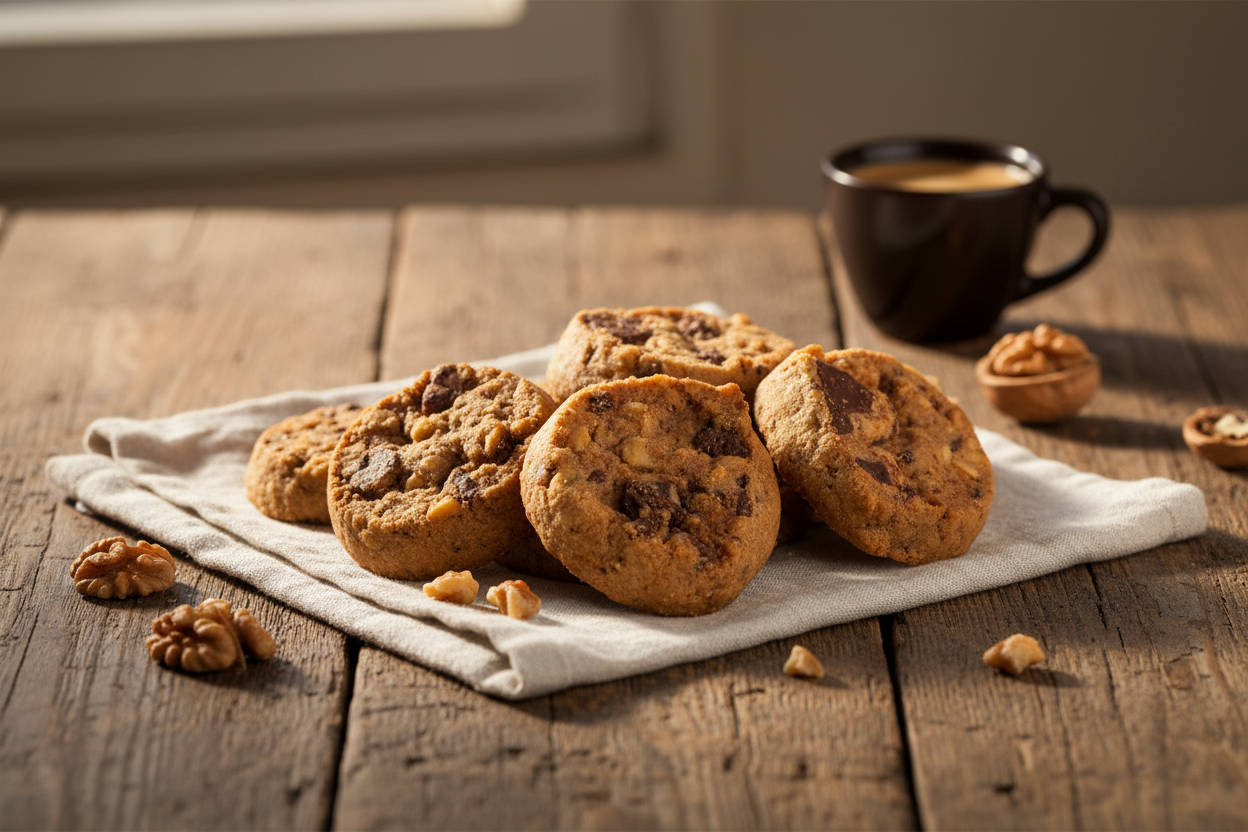 Cookies de Chocolate e Nozes – Lifestyle