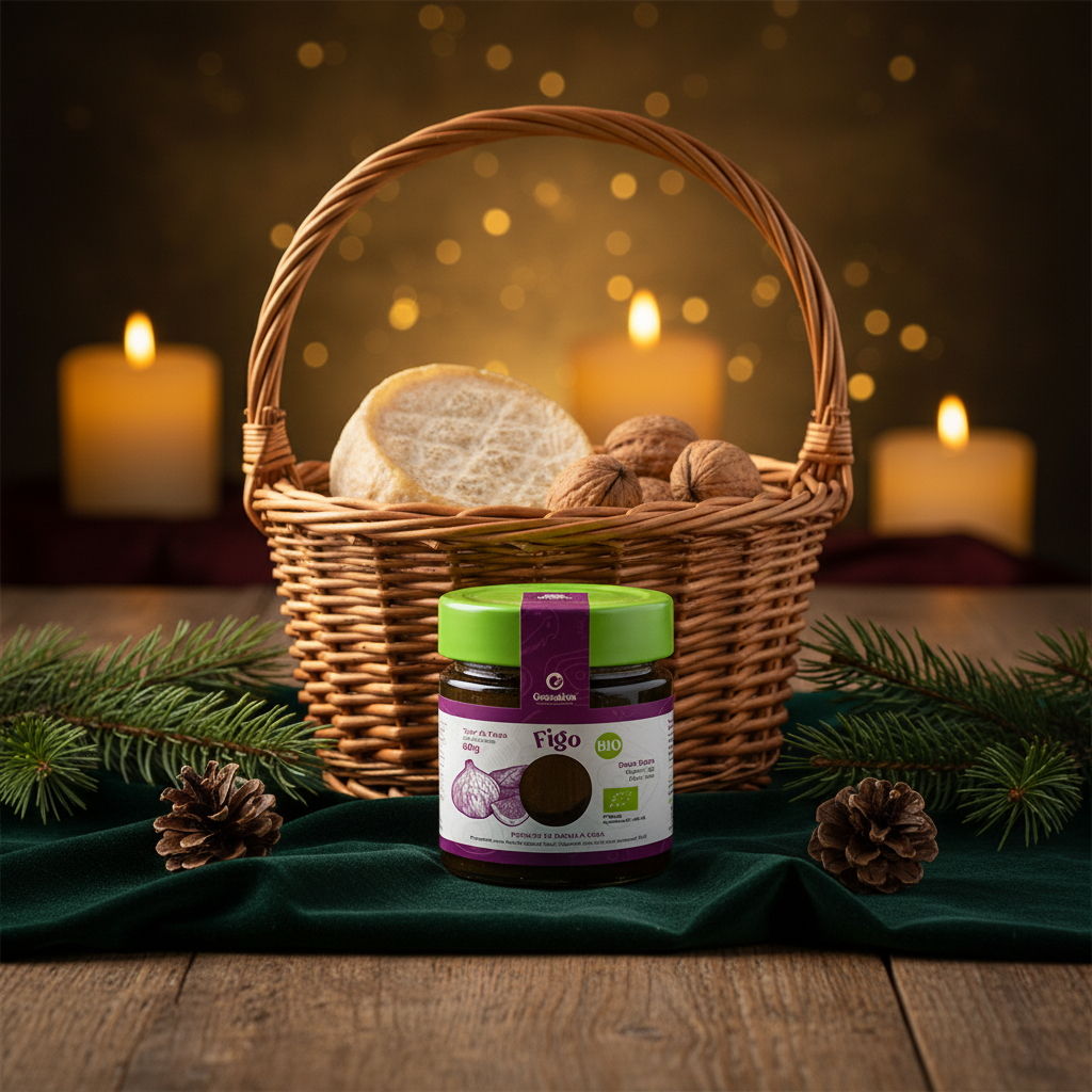 Doce de Figo BIO Geocakes — Cabaz de Natal