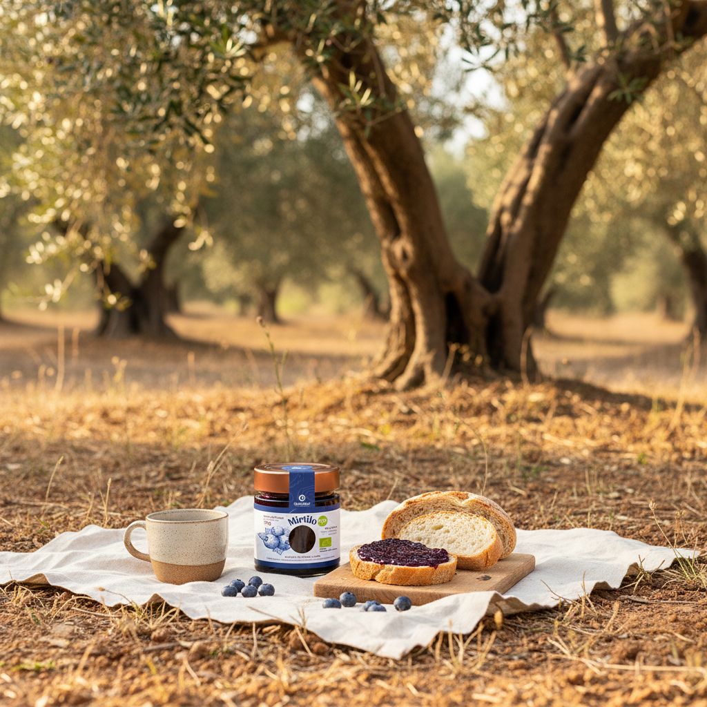 Doce de Mirtilo BIO – Picnic num Olival