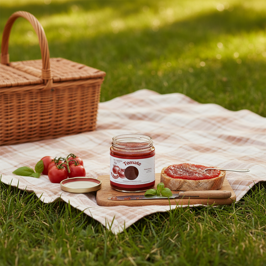 Doce de Tomate Geocakes — Picnic Rústico