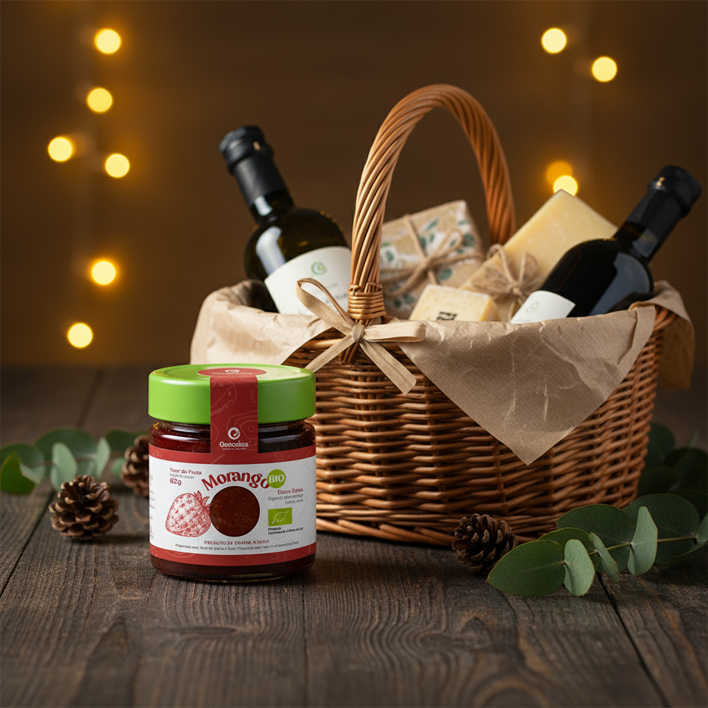 Doce Extra de Morango BIO — Cabaz de Natal