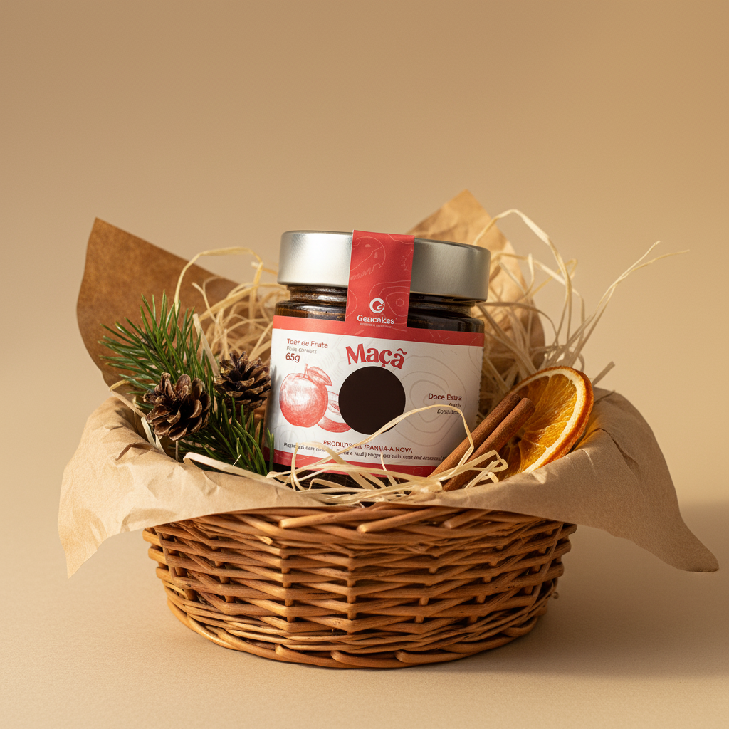 Doce Extra Maçã – Cabaz Natal COM Tampa