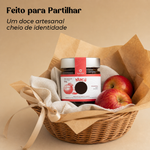 Doce Extra de Maçã Geocakes num cabaz artesanal para partilhar