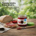 Doce Extra de Tomate Biológico sem açúcar — tomate inteiro, sabor inteiro