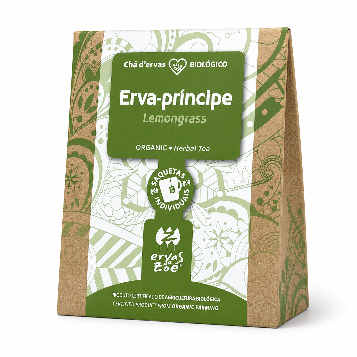 Lemongrass Tea Bags - Ervas da Zoe - Organic