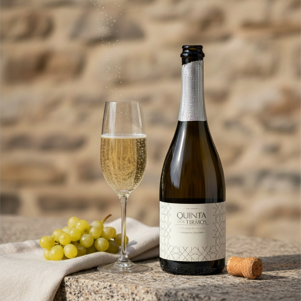 Espumante Quinta dos Termos — Garrafa Aberta