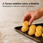Esses d'Idanha Geocakes moldados à mão em Idanha-a-Nova