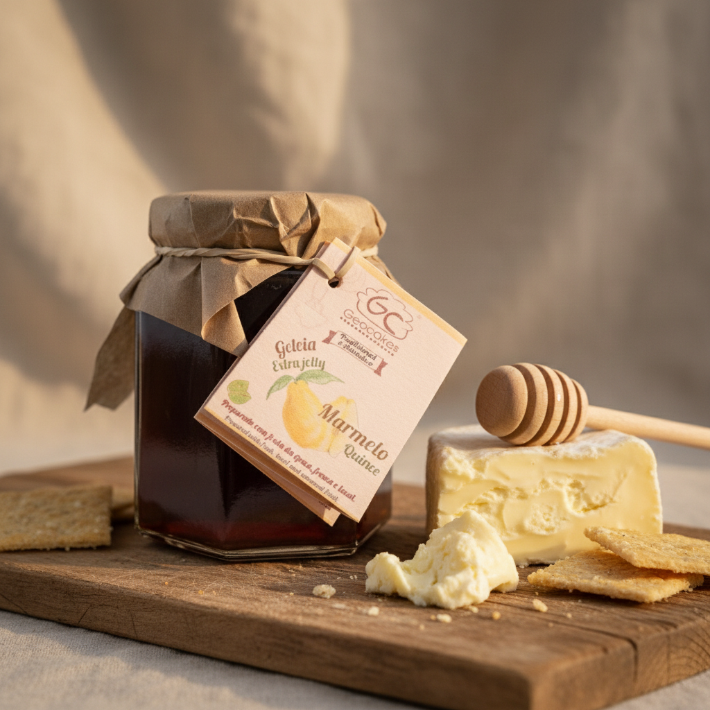 Geleia de Marmelo — Lifestyle com Queijo Amanteigado