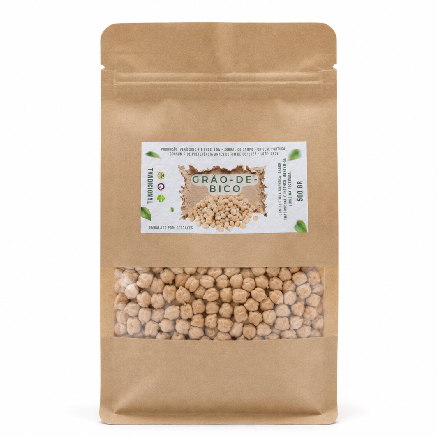 Traditional Portuguese Chickpeas, Authentic and Handcrafted