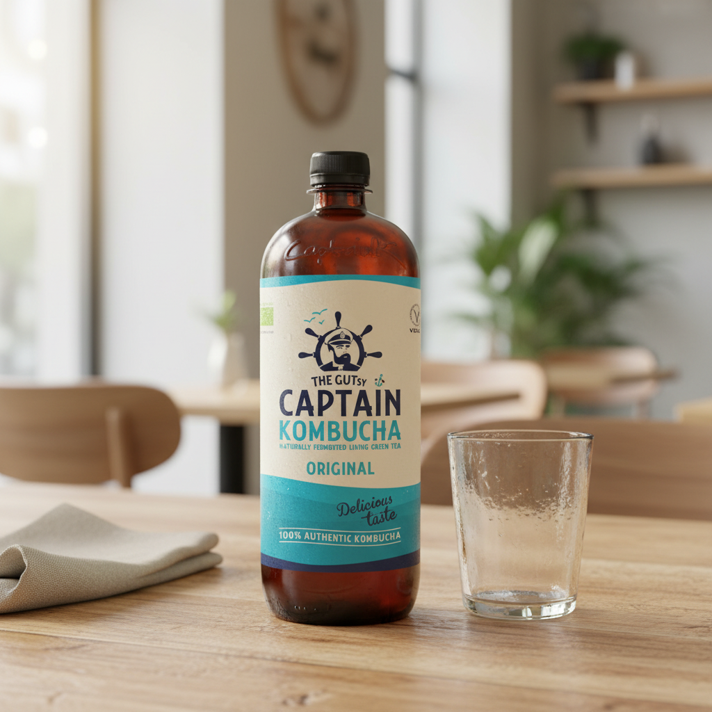 GUTsy Captain Kombucha Original — Restaurante bio