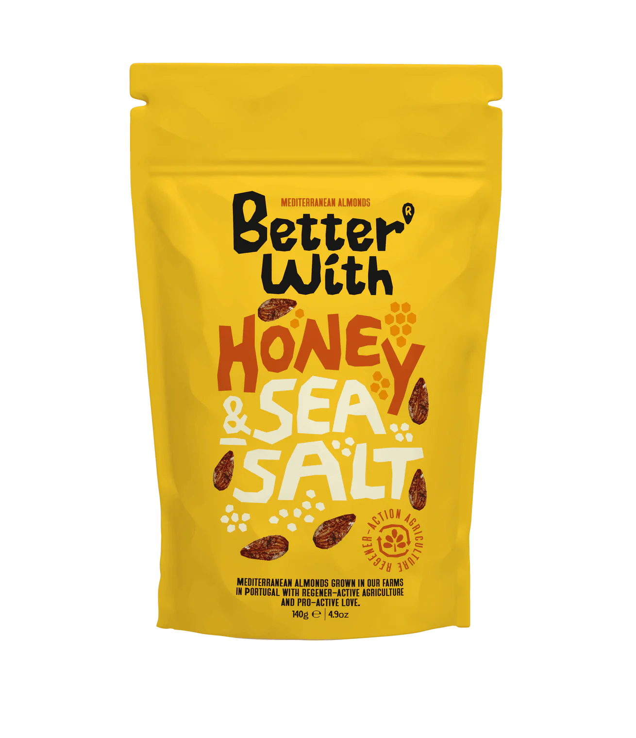 Amêndoas de Idanha com Mel e Sal Marinho - 140g