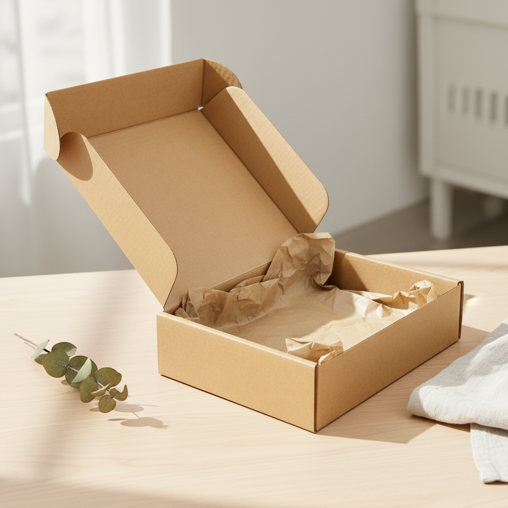 Lifestyle E-commerce — Kraft Mailer Box
