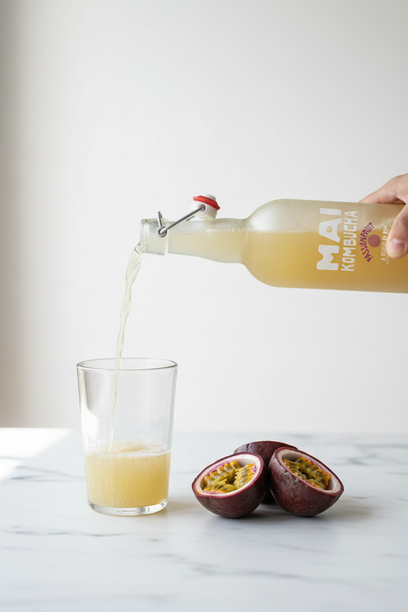 MAI Kombucha — Aberta, a ser servida