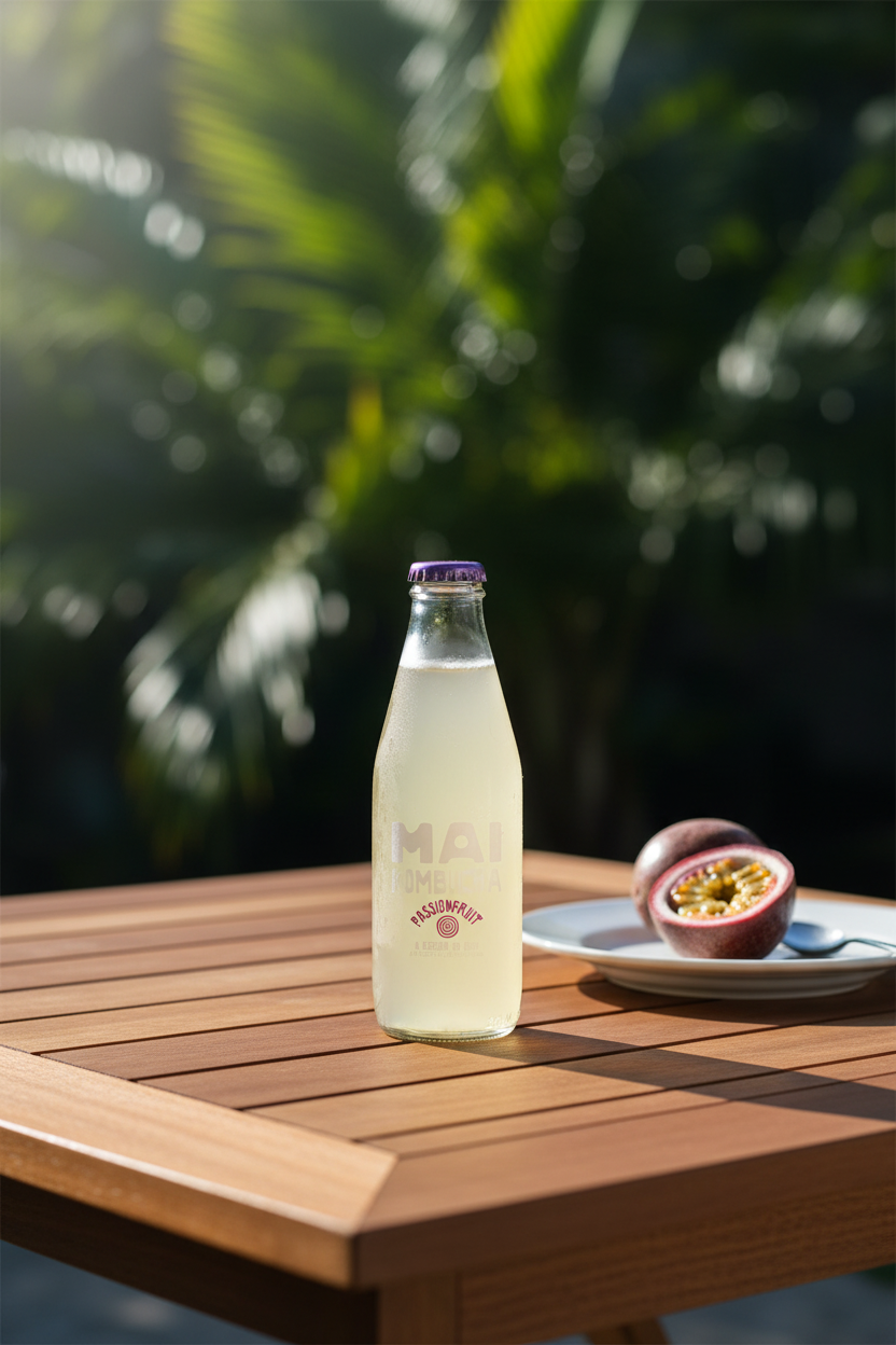 MAI Kombucha Maracujá 25cl — Varanda com Jardim
